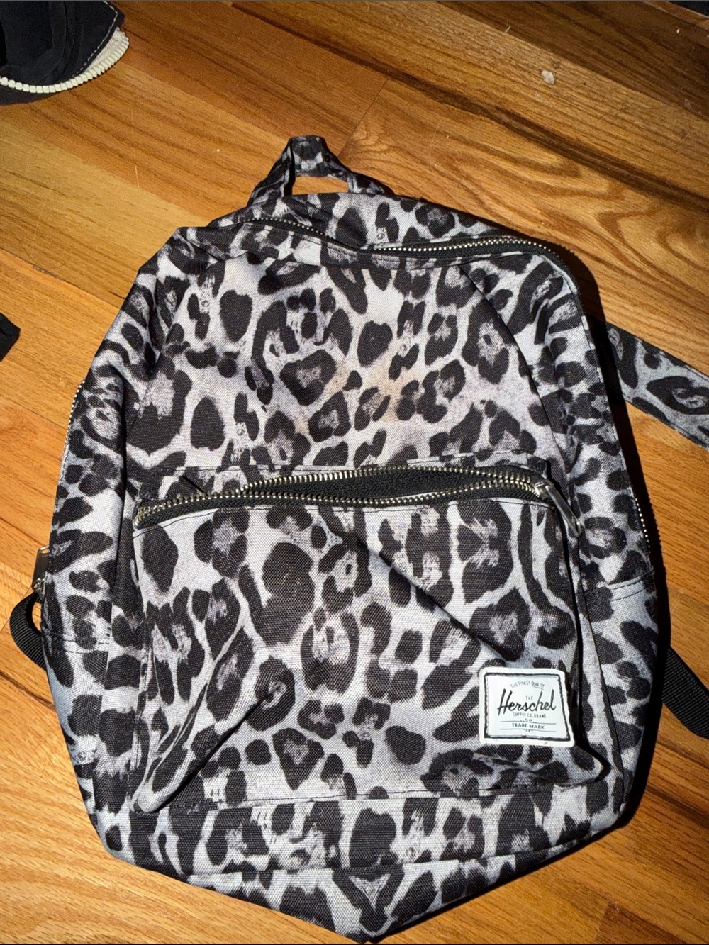 Herschel Supply Company Women's Leopard Print Backpack - Black & White